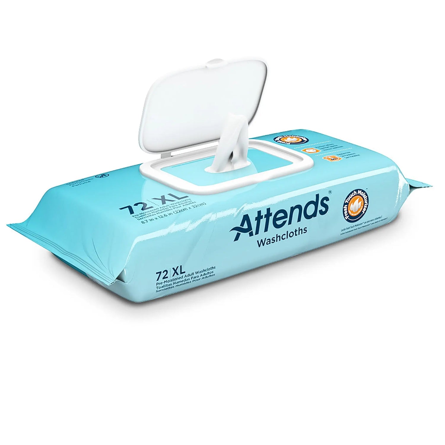 Attends® Scented Washcloths, 72 Count Soft Pack Attends®