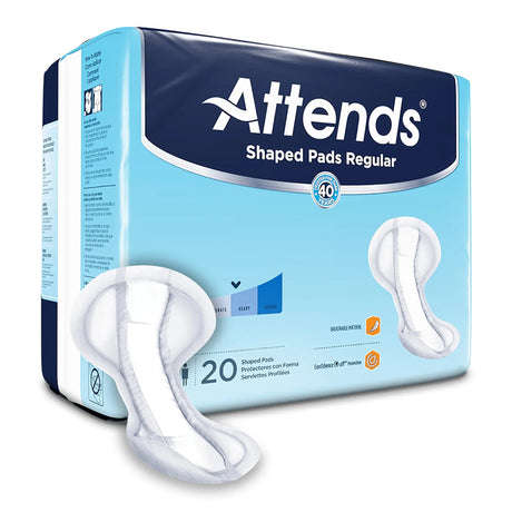 Attends® Shaped Bladder Control Pads, Regular Attends® Shaped Pads Regular