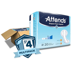 Attends® Shaped Bladder Control Pads, Regular Attends® Shaped Pads Regular