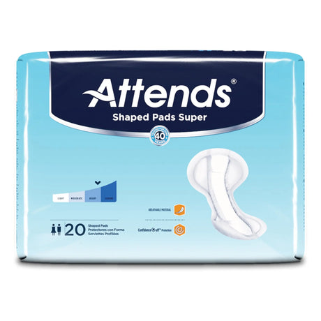 Attends® Shaped Pads Super - getMovility