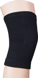 Elastic Knee Support Black Large 16 -18
