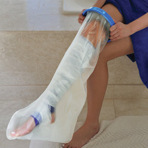 Waterproof Cast & Bandage Protector Adult Long Leg