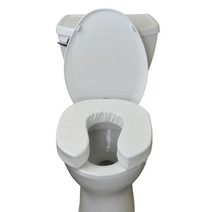 ELEVATE ME SOFTLY Blue Jay 2 Raised Soft Toilet Seat