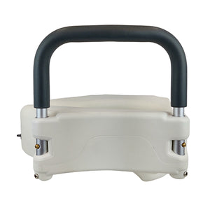 Raised Toilet Seat with Lock & Arms Blue Jay Retail Each