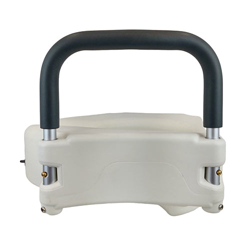 Raised Toilet Seat with Lock & Arms Blue Jay Retail Each