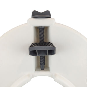 Raised Toilet Seat with Lock & Arms Blue Jay Retail Each