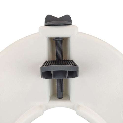 Bathroom Perfect 5 Raised Toilet Seat w/Lock&Arms Cs/2