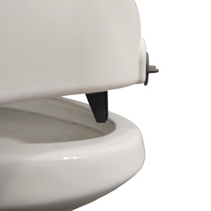 Raised Toilet Seat with Lock & Arms Blue Jay Retail Each