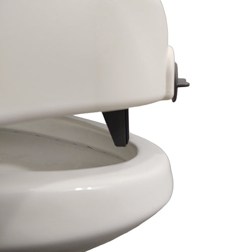 Bathroom Perfect 5 Raised Toilet Seat w/Lock&Arms Cs/2