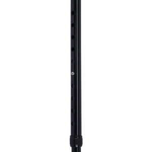 Cane Soft Foam Offset Handle Blue Jay Black with Strap