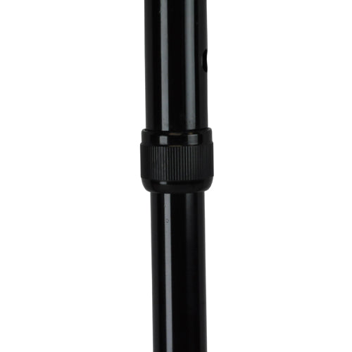 Cane Soft Foam Offset Handle Blue Jay Black with Strap
