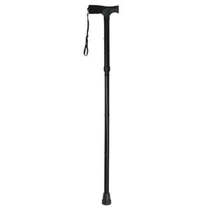 Cane Folding Blue Jay Black Pistol Grip 33 37