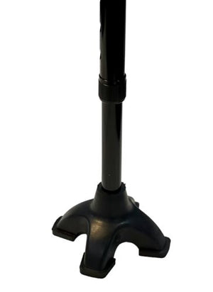 Blue Jay Offset Cane with Quadruple Tip Cane Tip