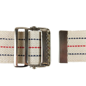 Gait Belt w/Metal Buckle 2x60 Striped Blue Jay Brand