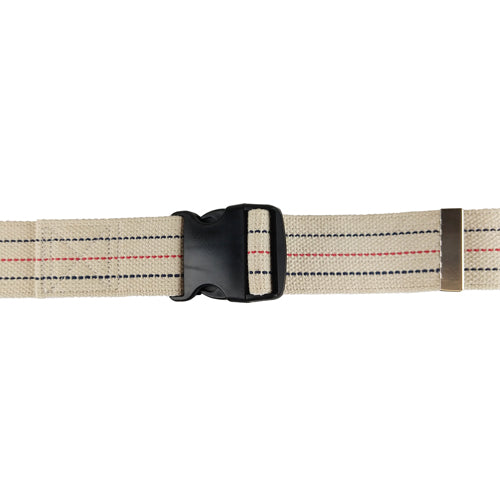 Gait Belt w/ Safety Release 2 x60 Striped Blue Jay Brand