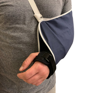 Blue Jay Universal Arm Sling with Shoulder Comfort Pad-Blue