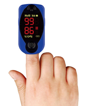 Comfort Finger Tip Pulse Oximeter Blue Jay Brand