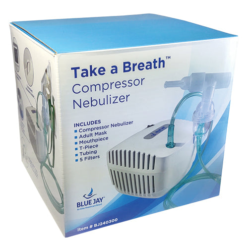 Nebulizer Compressor w/Dispsbl Nebulizer Kit Take a Breath
