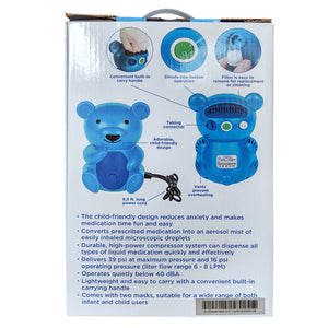 Mr. Blue Bear Pediatric Compressor Nebulizer Blue Jay