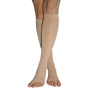 Firm Surg Weight Stkngs 3Xlg 20-30mmHg Below Knee Open Toe