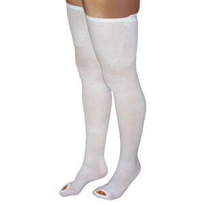 Anti-Embolism Stockings Sm/Lng 15-20mmHg Thigh Hi Insp. Toe