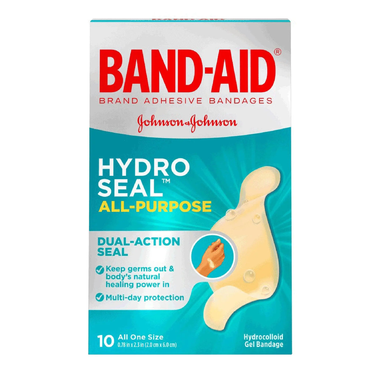 Band-Aid® Hydro Seal All-Purpose Hydrocolloid Gel Bandages Band-Aid® Hydro Seal™