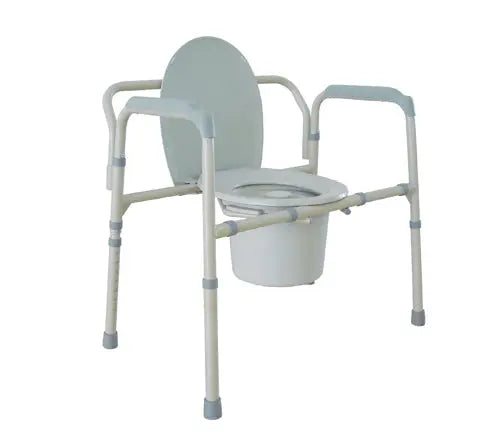 Bariatric Folding Commode 650 lb. Capacity Movility LLC- CM