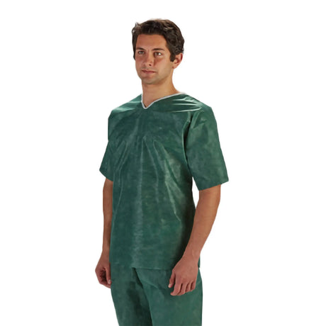 Barrier® Extra Comfort Scrub Shirt, Green, 2X-Large Barrier®