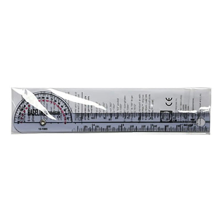 Baseline® 180° Head Plastic Goniometer, 6 Inch Arms Baseline®