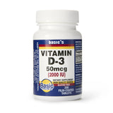 Basic's Vitamin D-3 Dietary Supplement Basic's