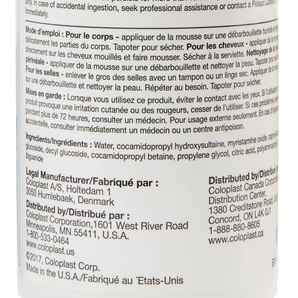 Bedside-Care Rinse-Free Shampoo and Body Wash, 8.1 oz Pump Bottle, Unscented Bedside-Care®