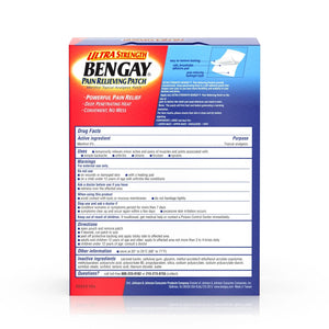 Bengay® Pain Relieving Patch Ultra Strength, Large Size Bengay® Ultra Strength