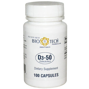 Bio Tech™ Vitamin D3-50 Supplement Bio Tech™