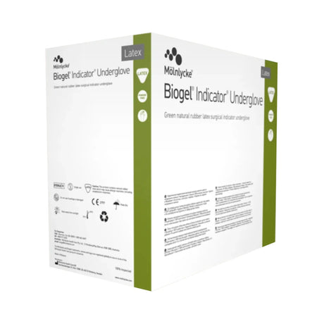 Biogel® Indicator™ Latex Surgical Underglove, Size 8.5, Green Biogel® Indicator™ Underglove