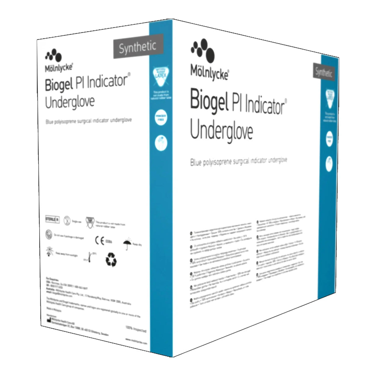 Biogel® PI Indicator Underglove™ Polyisoprene Surgical Underglove, Size 6.5, Blue Biogel® PI Indicator® Underglove