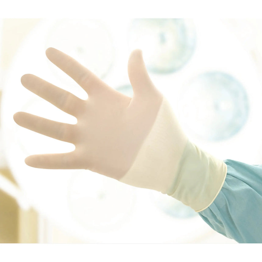 Biogel® Surgeons Latex Surgical Glove, Size 8, Straw Color Biogel® Surgeons