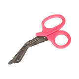 Trauma Shears McKesson Medicut™ Pink 7-1/4 Inch Length Medical Grade Stainless Steel Finger Ring Handle Blunt Tip / Blunt Tip McKesson Medicut™