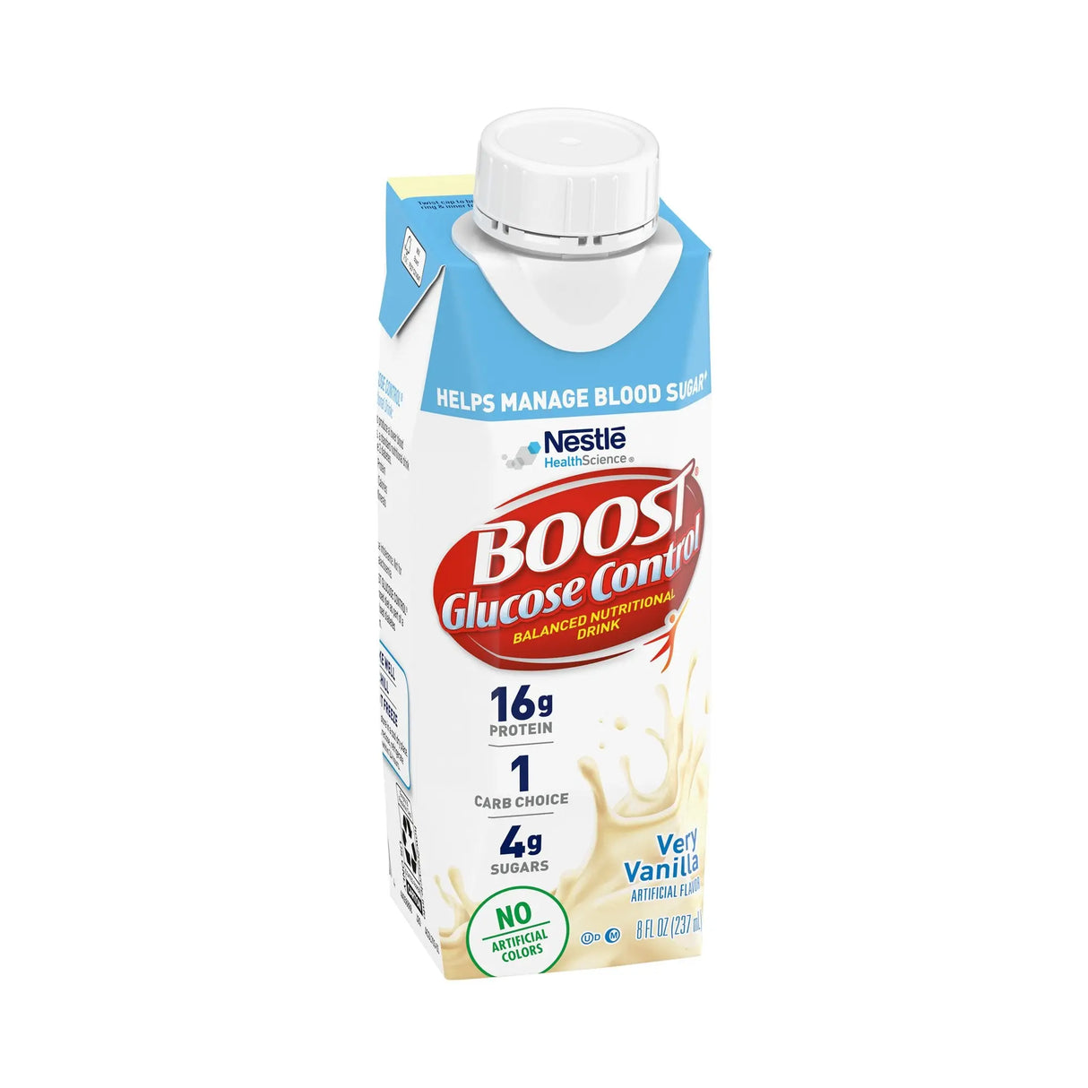 Boost® Glucose Control Vanilla Balanced Nutritional Drink, 8-ounce carton Boost Glucose Control®