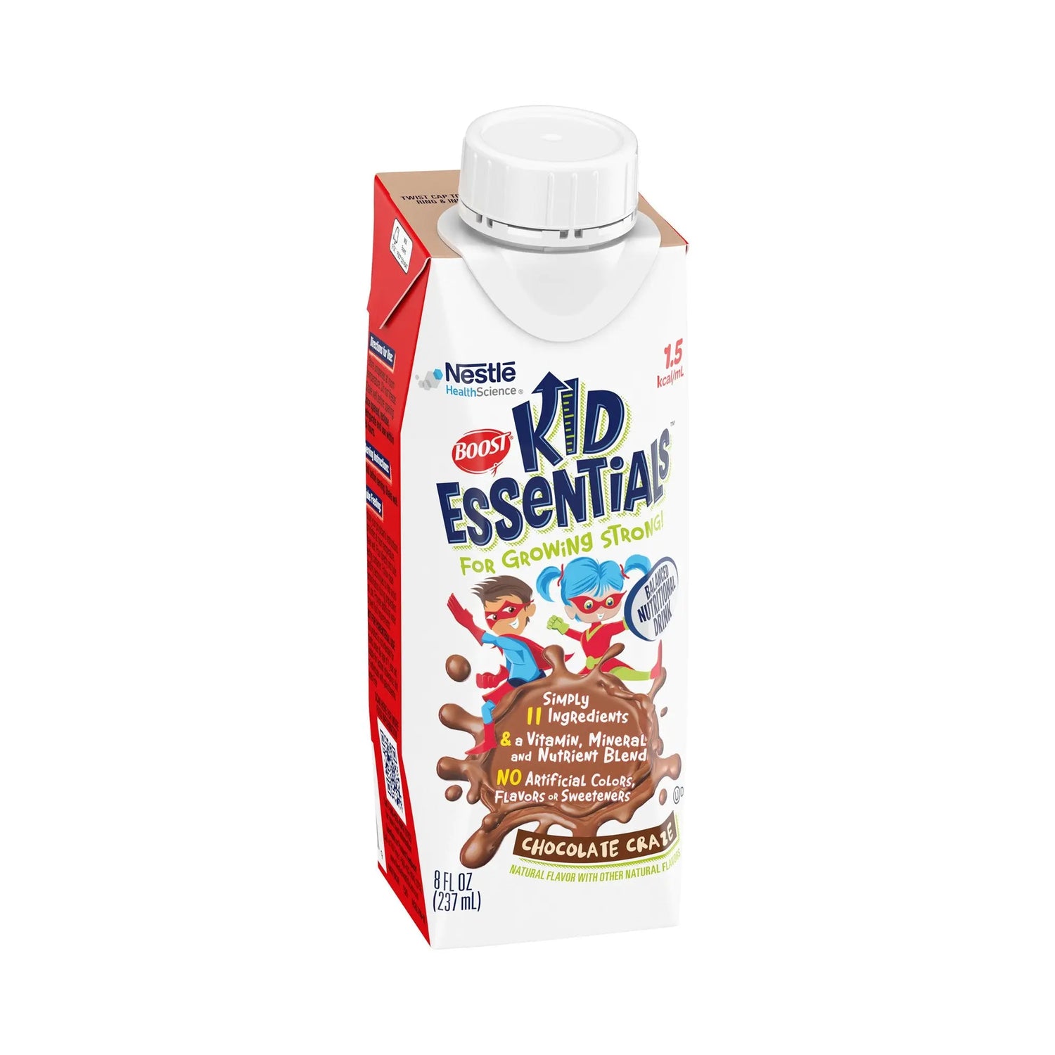 Boost® Kid Essentials™ 1.5 Chocolate Oral Supplement, 8 oz. Carton Boost® Kid Essentials™ 1.5