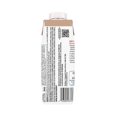 Boost® Original Chocolate Balanced Nutritional Drink, 8-ounce carton Boost® Original