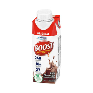 Boost® Original Chocolate Balanced Nutritional Drink, 8-ounce carton Boost® Original