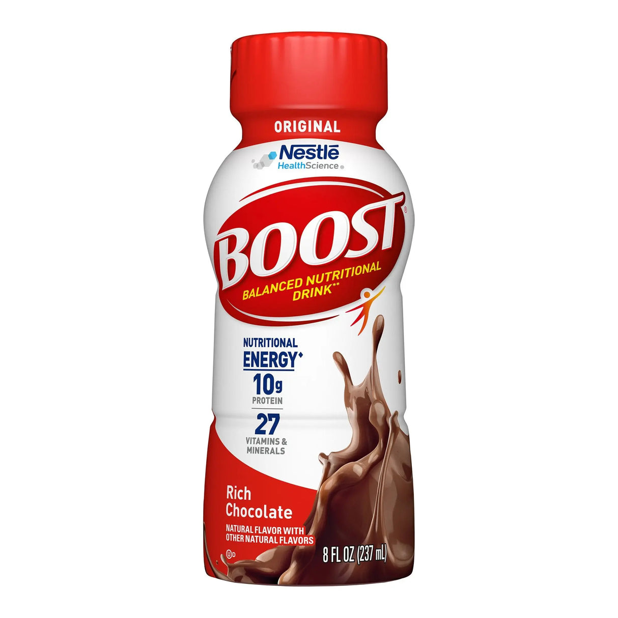 Boost® Original Chocolate Balanced Nutritional Drink, 8-ounce carton Boost® Original