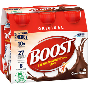 Boost® Original Chocolate Balanced Nutritional Drink, 8 oz. Bottle Boost® Original