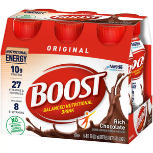 Boost® Original Chocolate Balanced Nutritional Drink, 8 oz. Bottle Boost® Original