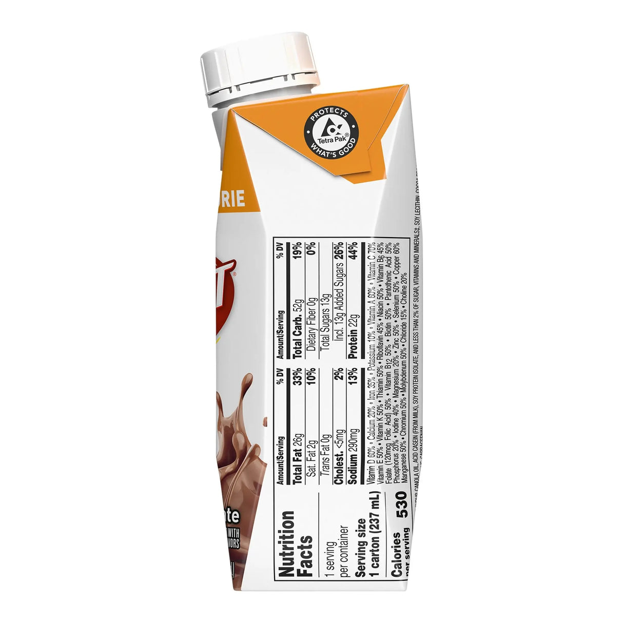 Boost® Very High Calorie Chocolate Nutritional Drink, 8-ounce carton Boost® Very High Calorie