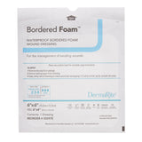 BorderedFoam® Adhesive with Border Foam Dressing, 6 x 6 Inch BorderedFoam®