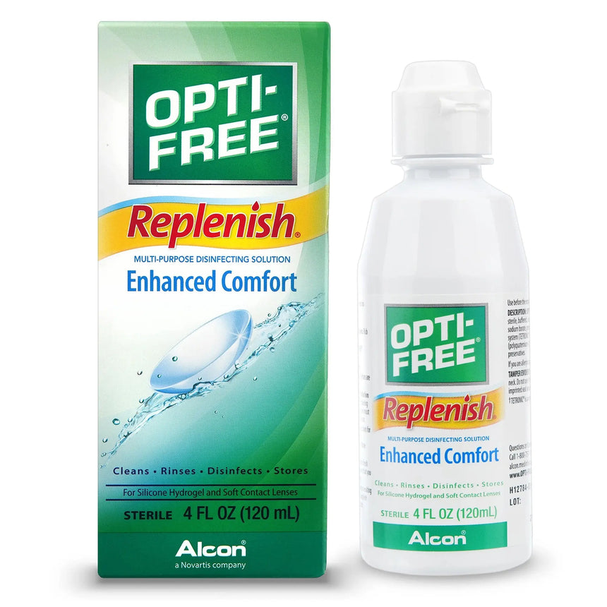 Opti Free® Replenish® Sodium Citrate / Sodium Chloride / Boric Acid Contact Lens Solution Opti Free® Replenish®