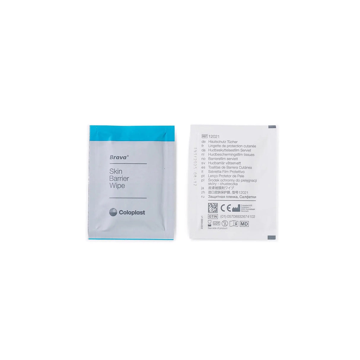 Brava Coloplast Skin Barrier Wipes Brava® Sting Free