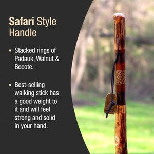 Brazos™ Free Form Safari Walking Stick, 55-Inch Height Brazos™