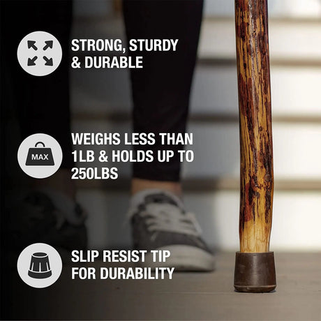 Brazos™ Free Form Safari Walking Stick, 55-Inch Height Brazos™